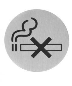 Pictogramme inox - Non-Fumeur